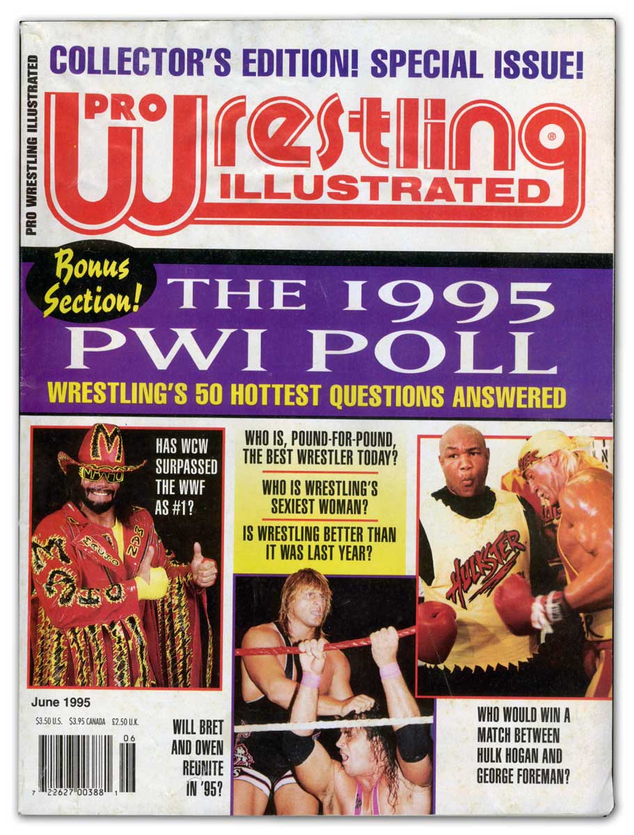 Pro Wrestling Illustrated June 1995 Magazine PWcatalog