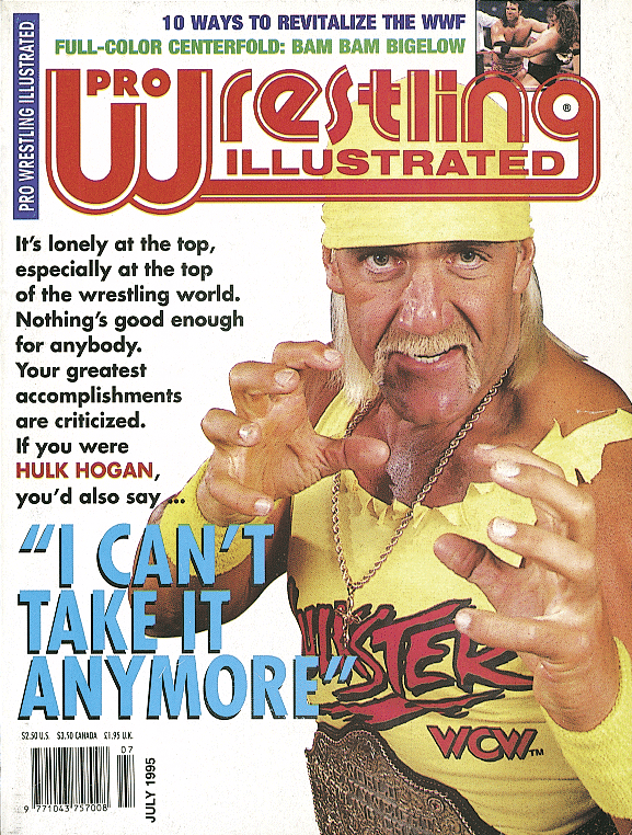 Pro Wrestling Illustrated July 1995 Magazine PWcatalog