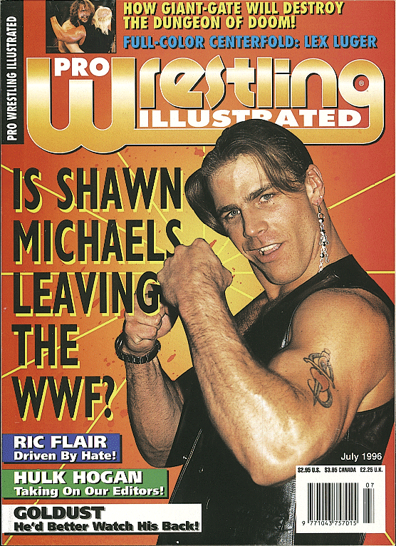 Pro Wrestling Illustrated July 1996 Magazine PWcatalog