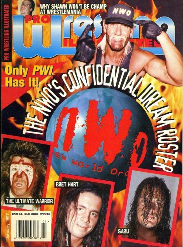 Pro Wrestling Illustrated January 1997 Magazine PWcatalog