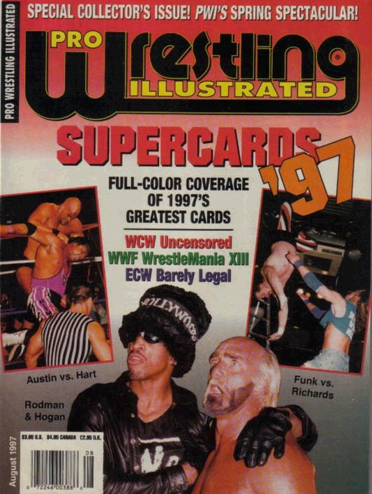 Pro Wrestling Illustrated August 1997 Magazine PWcatalog