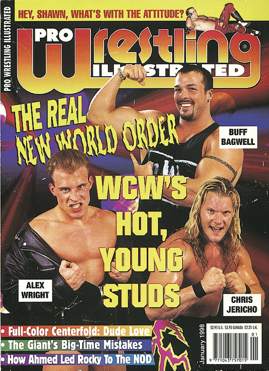 Pro Wrestling Illustrated January 1998 Magazine PWcatalog