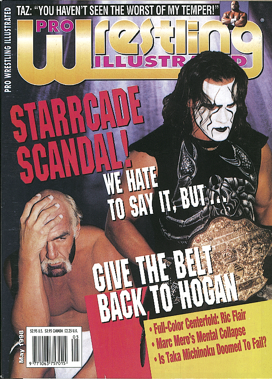 Pro Wrestling Illustrated May 1998 Magazine PWcatalog