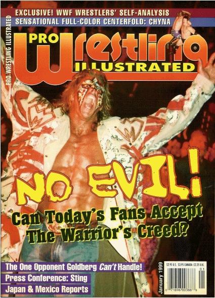 Pro Wrestling Illustrated January 1999 Magazine PWcatalog