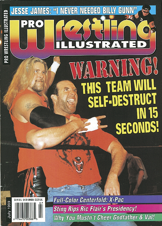 Pro Wrestling Illustrated July 1999 Magazine PWcatalog