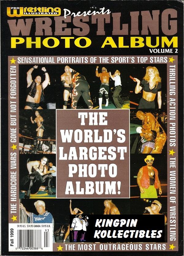 Pro Wrestling Illustrated Fall 1999 Photo album Magazine PWcatalog