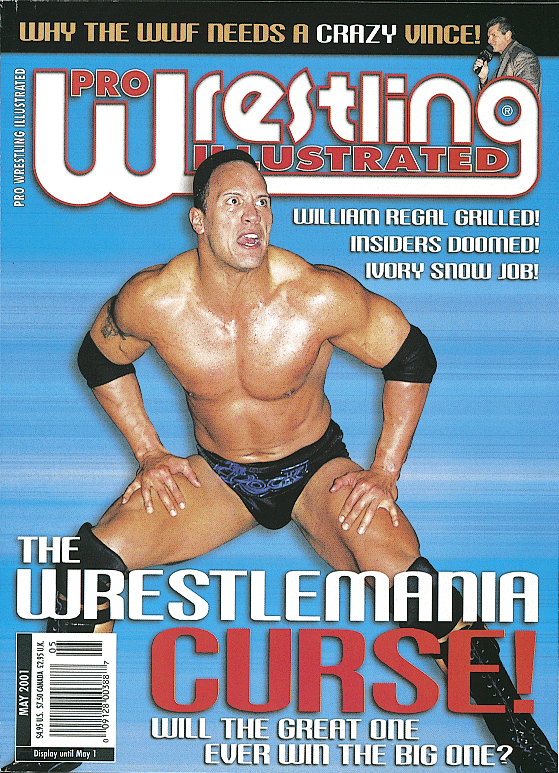 Pro Wrestling Illustrated May 2001 Magazine PWcatalog