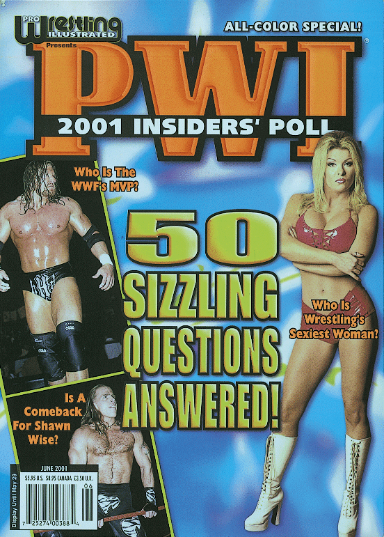 Pro Wrestling Illustrated June 2001 Magazine PWcatalog