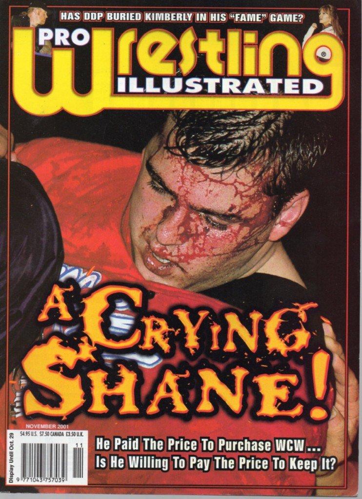Pro Wrestling Illustrated November 2001 Magazine PWcatalog