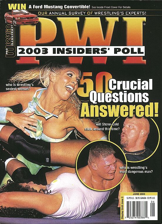 Pro Wrestling Illustrated June 2003 Magazine PWcatalog