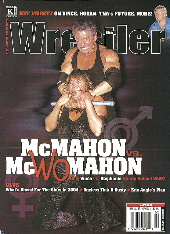 Pro Wrestling Illustrated March 2004 Magazine PWcatalog