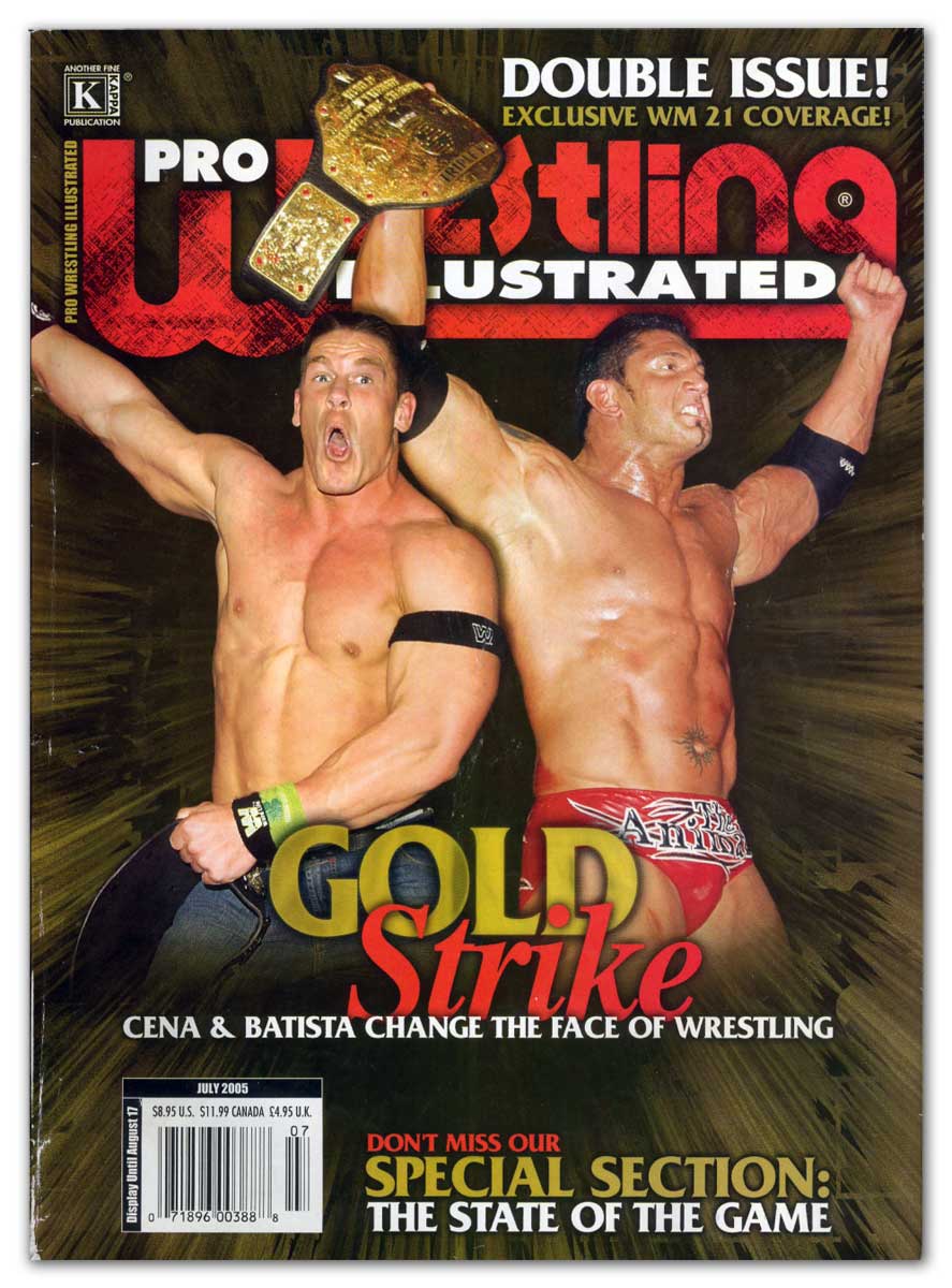 Pro Wrestling Illustrated July 2005 Magazine PWcatalog