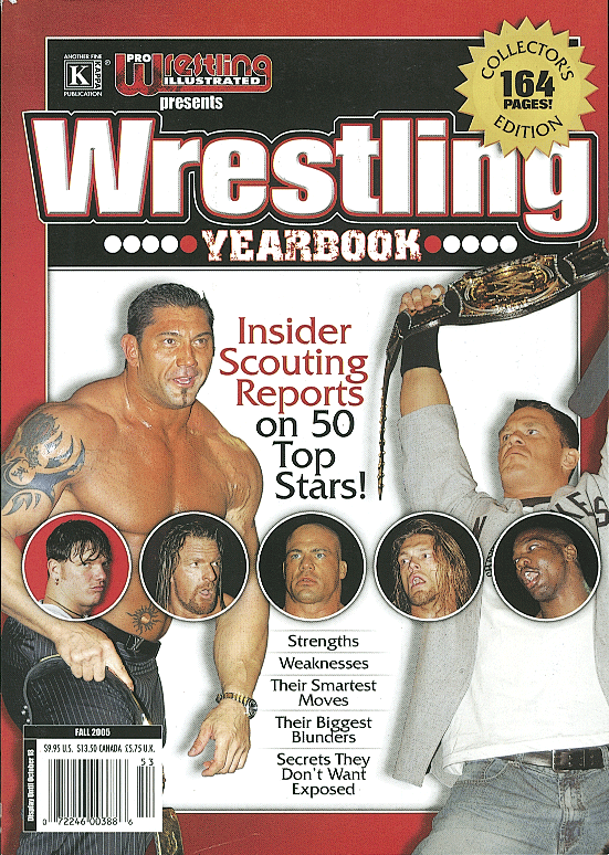 Pro Wrestling Illustrated September 2005 Magazine PWcatalog
