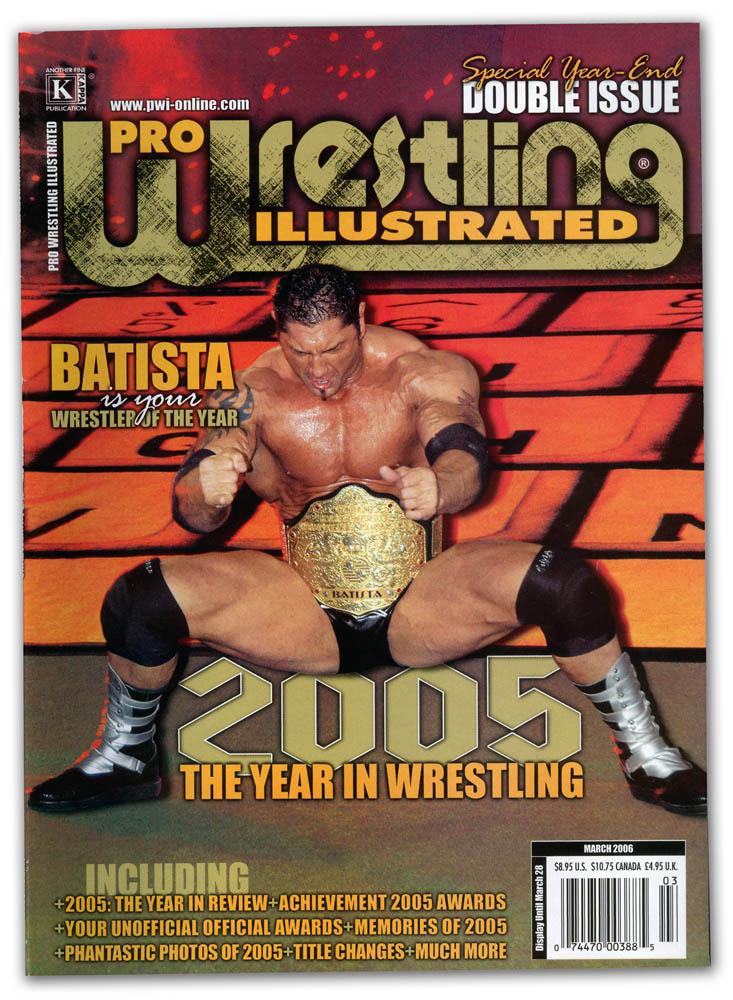 Pro Wrestling Illustrated March 2006 Magazine PWcatalog
