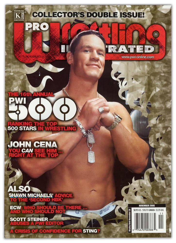 Pro Wrestling Illustrated November 2006 Magazine PWcatalog