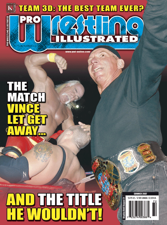 Pro Wrestling Illustrated August 2007 Magazine PWcatalog