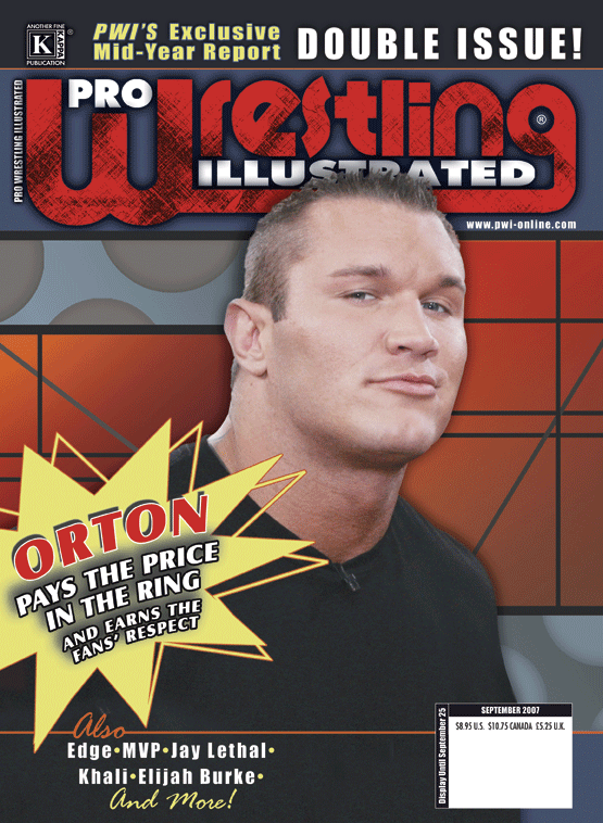 Pro Wrestling Illustrated September 2007 Magazine PWcatalog