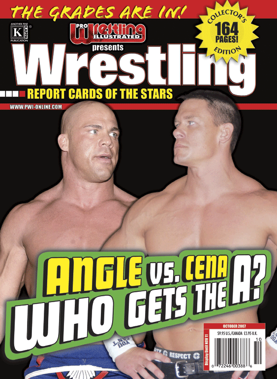 Pro Wrestling Illustrated October 2007 Magazine PWcatalog