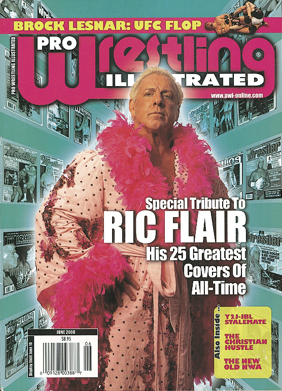 Pro Wrestling Illustrated June 2008 Magazine PWcatalog