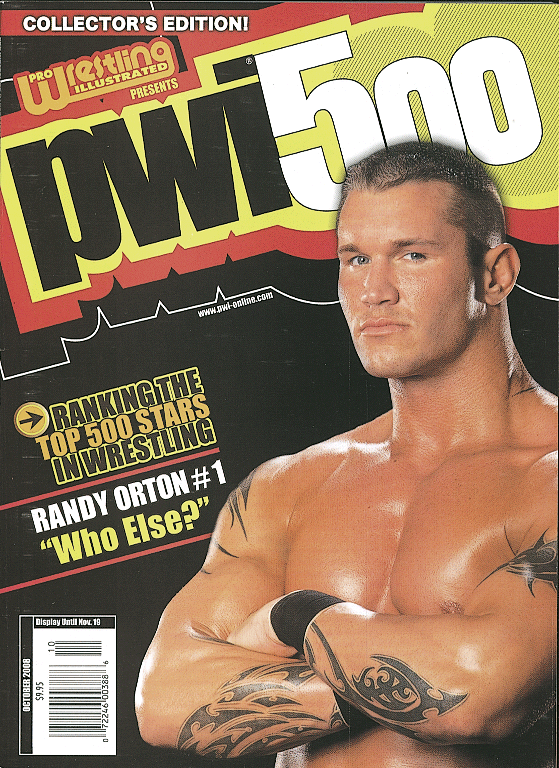 Pro Wrestling Illustrated October 2008 Magazine PWcatalog