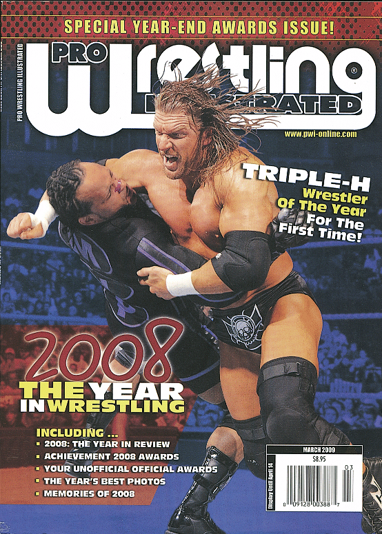 Pro Wrestling Illustrated March 2009 Magazine PWcatalog
