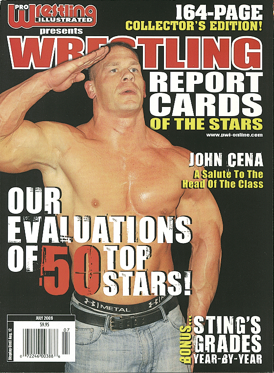 Pro Wrestling Illustrated July 2009 Magazine PWcatalog