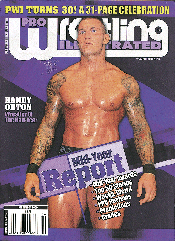 Pro Wrestling Illustrated September 2009 Magazine PWcatalog