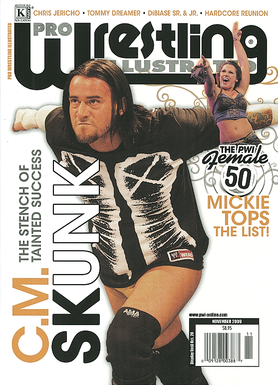 Pro Wrestling Illustrated November 2009 Magazine PWcatalog