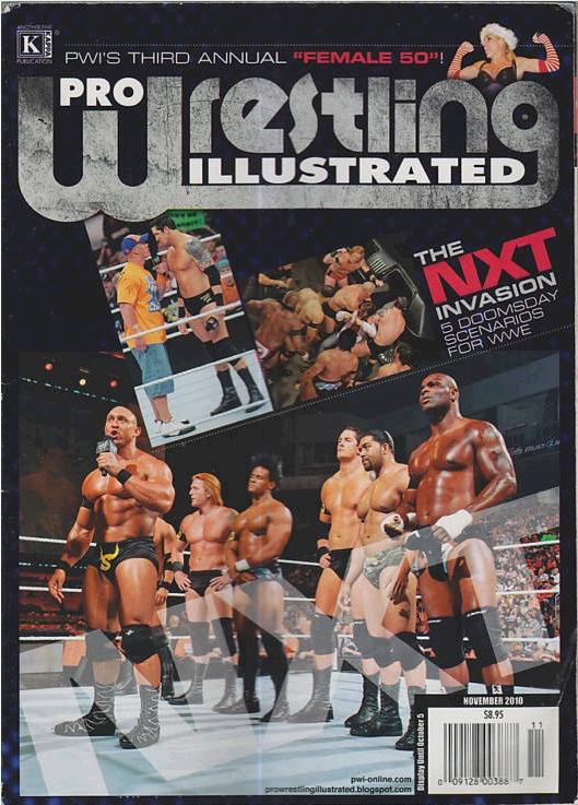 Pro Wrestling Illustrated November 2010 Magazine PWcatalog