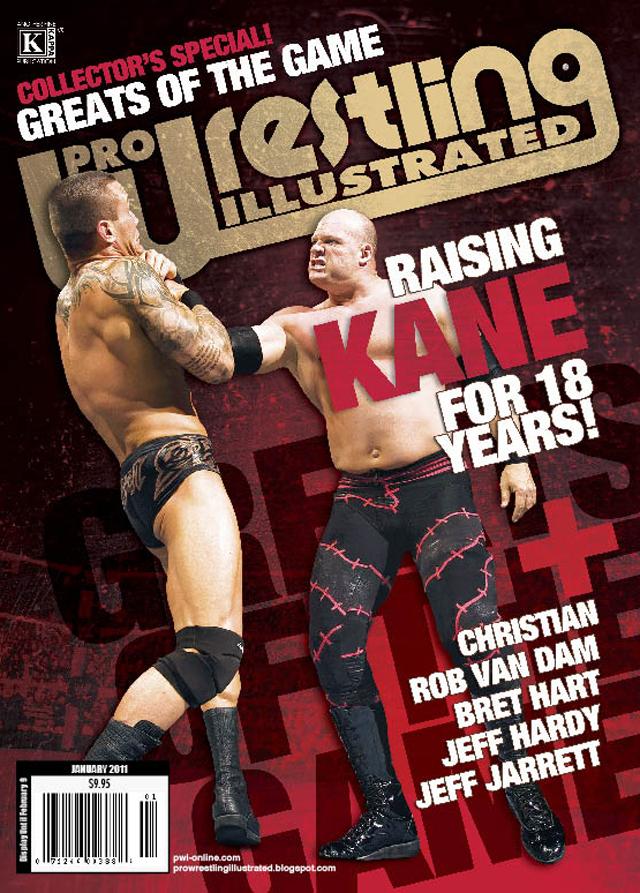 Pro Wrestling Illustrated January 2011 Magazine PWcatalog