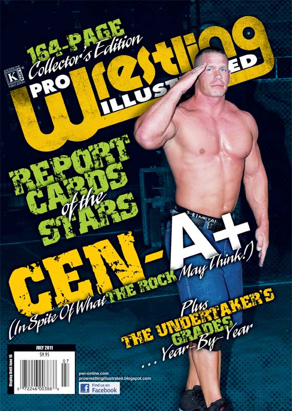 Pro Wrestling Illustrated July 2011 Magazine PWcatalog