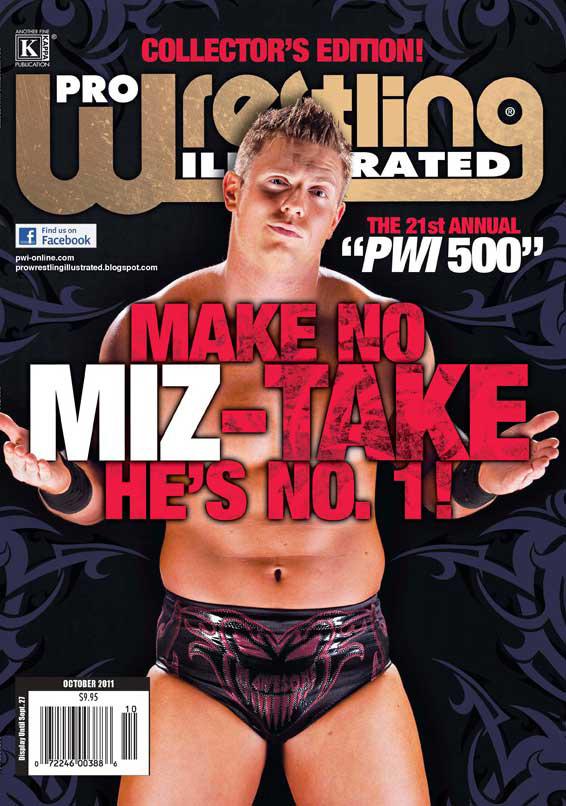 Pro Wrestling Illustrated October 2011 Magazine PWcatalog