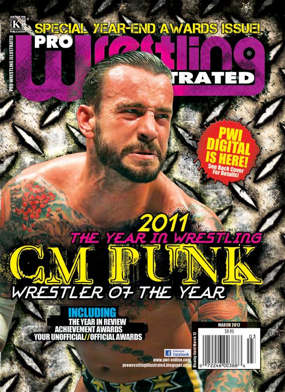 Pro Wrestling Illustrated March 2012 Magazine PWcatalog