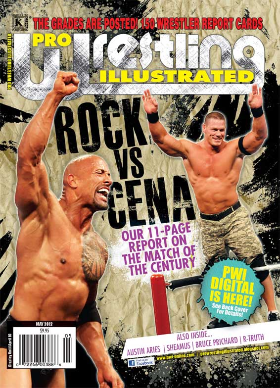 Pro Wrestling Illustrated May 2012 Magazine PWcatalog