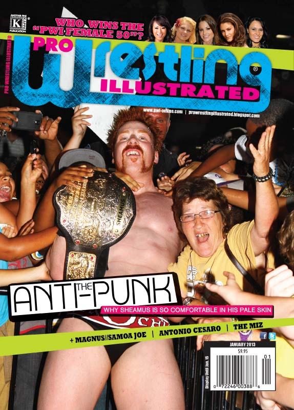 Pro Wrestling Illustrated January 2013 Magazine PWcatalog