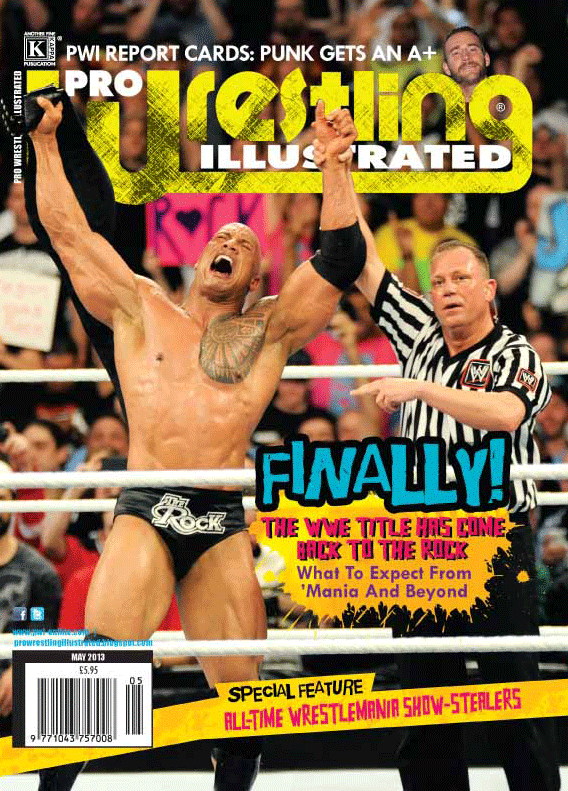 Pro Wrestling Illustrated May 2013 Magazine PWcatalog