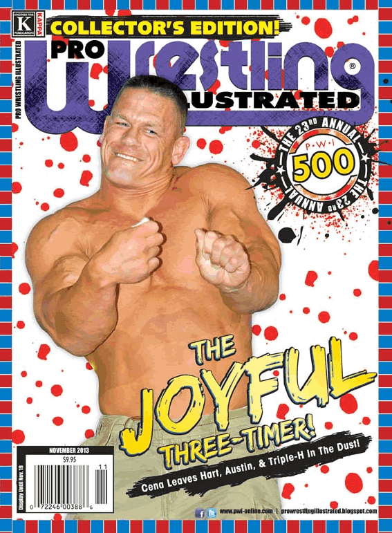 Pro Wrestling Illustrated November 2013 Magazine PWcatalog