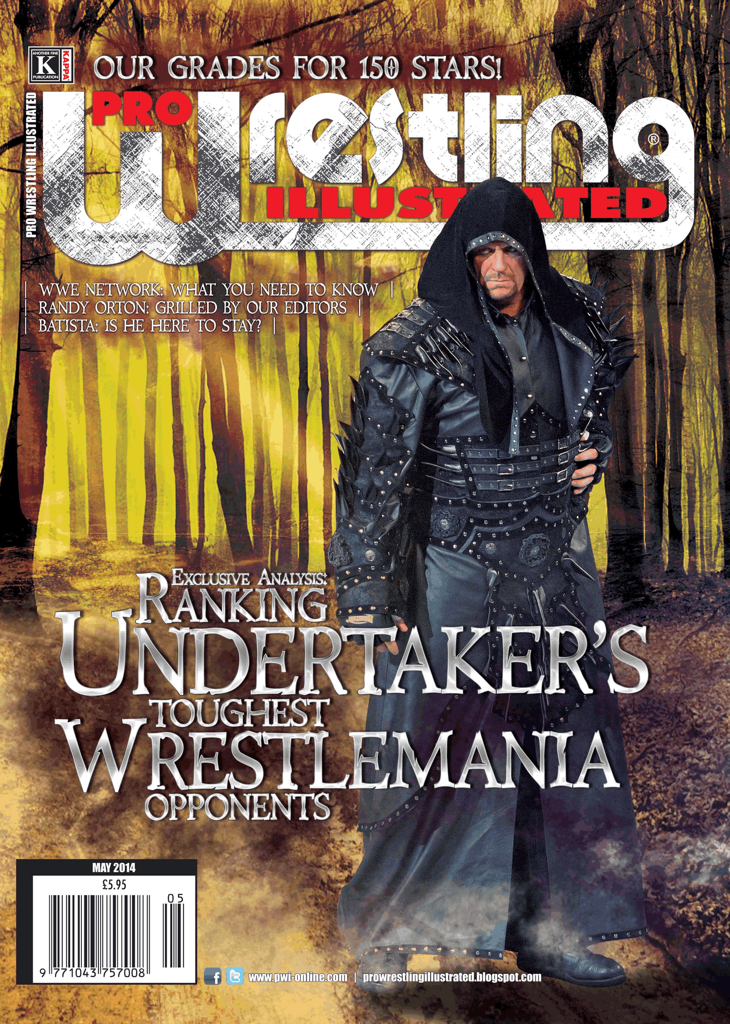 Pro Wrestling Illustrated May 2014 Magazine PWcatalog
