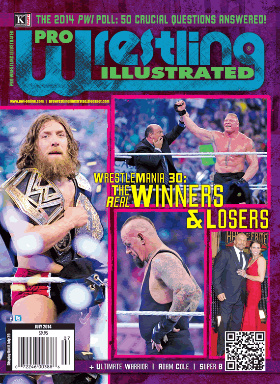 Pro Wrestling Illustrated July 2014 Magazine PWcatalog