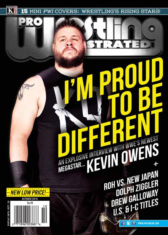 Pro Wrestling Illustrated October 2015 Magazine PWcatalog