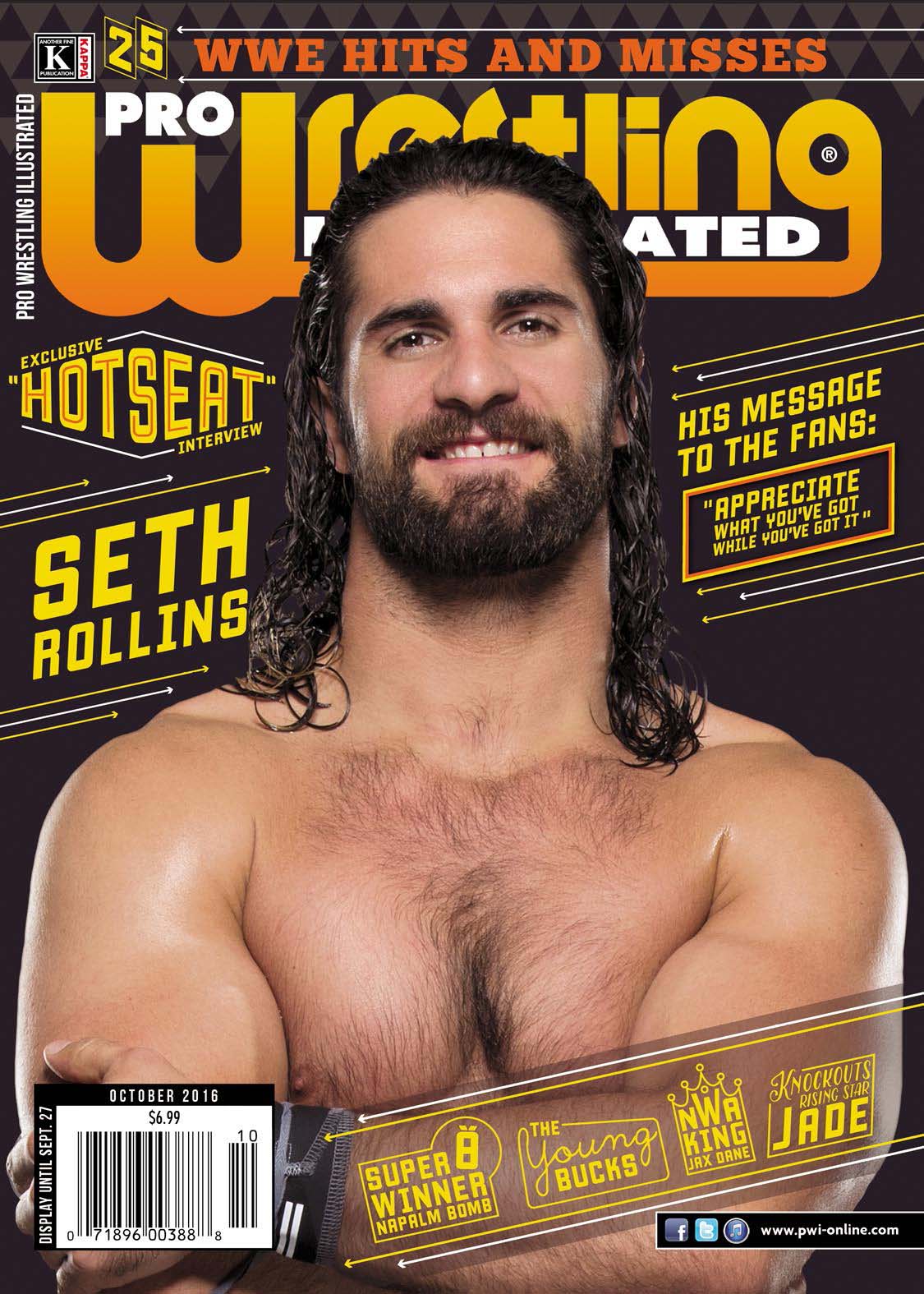 Pro Wrestling Illustrated October 2016 Magazine PWcatalog