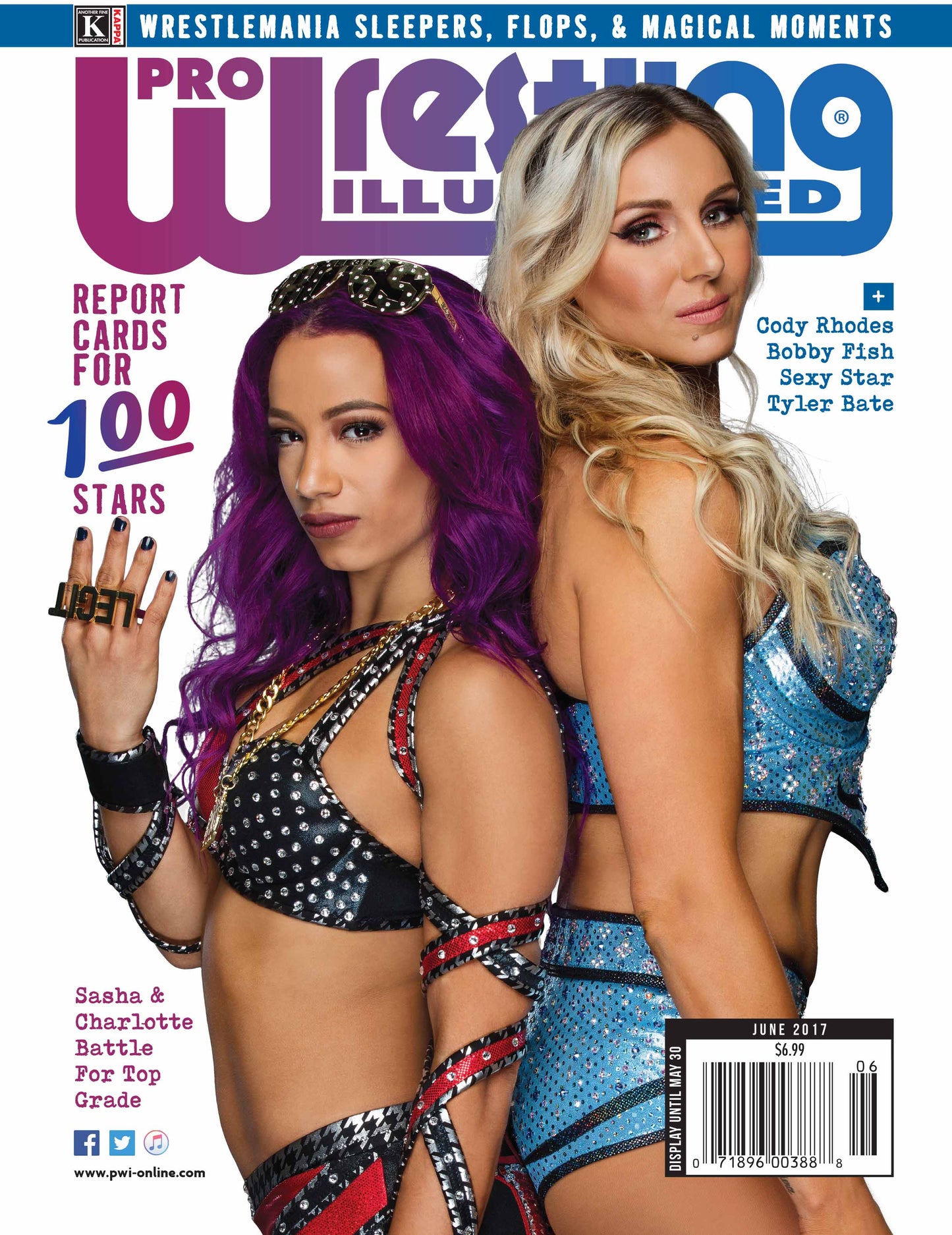 Pro Wrestling Illustrated June 2017 Magazine PWcatalog