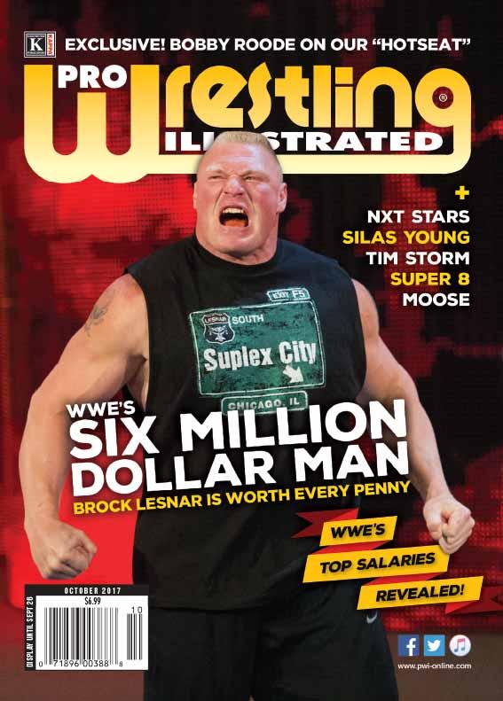 Pro Wrestling Illustrated October 2017 Magazine PWcatalog