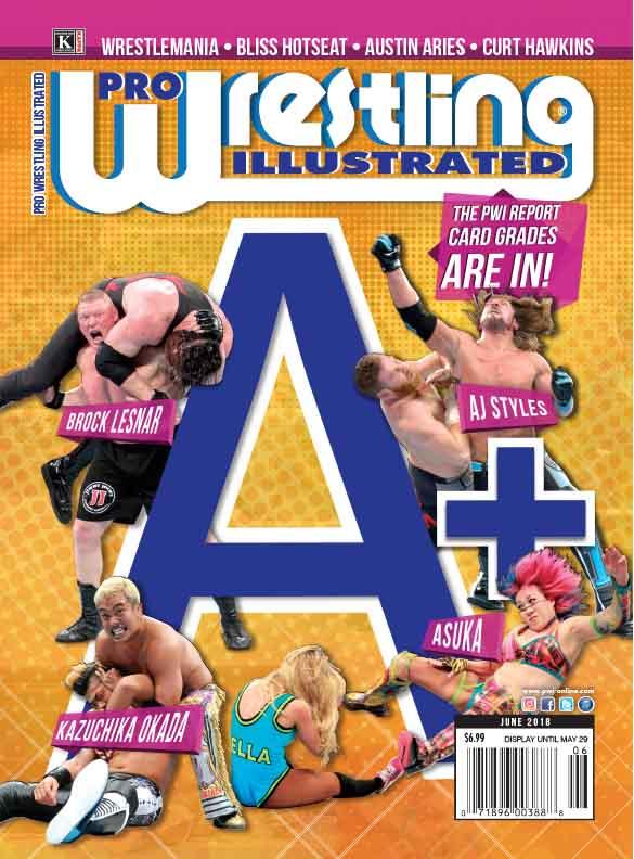 Pro Wrestling Illustrated June 2018 Magazine PWcatalog