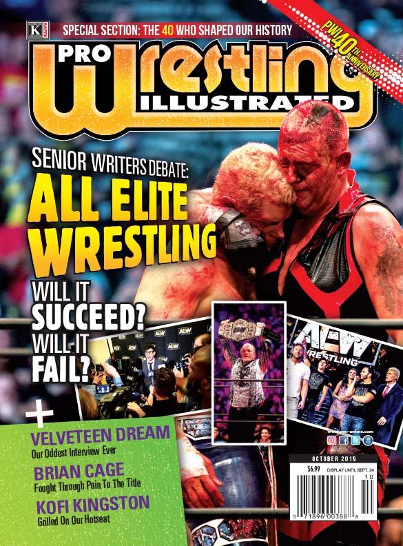 Pro Wrestling Illustrated October 2019 Magazine PWcatalog