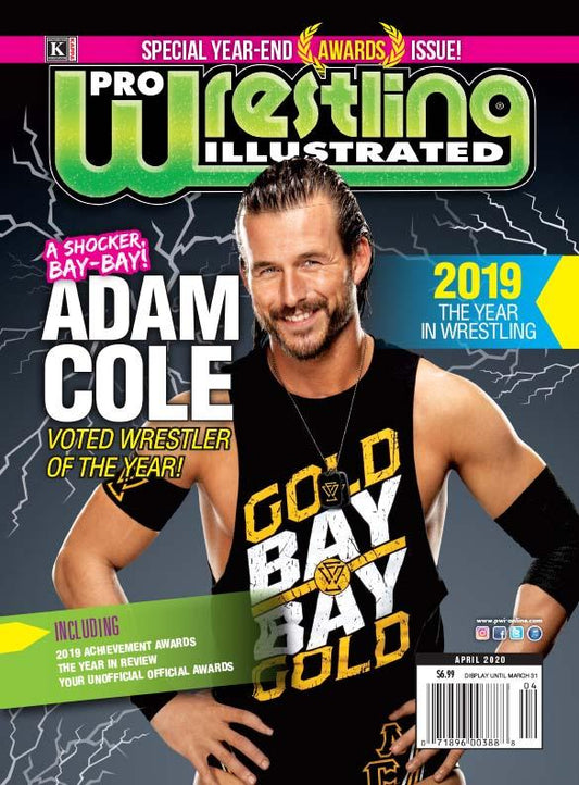 Pro Wrestling Illustrated April 2020 Magazine PWcatalog