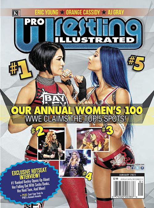 Pro Wrestling Illustrated January 2021 Magazine PWcatalog