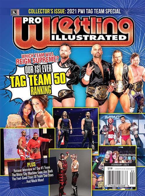 Pro Wrestling Illustrated February 2021 Magazine PWcatalog