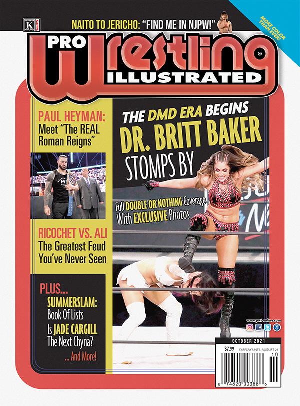 Pro Wrestling Illustrated October 2021 Magazine PWcatalog