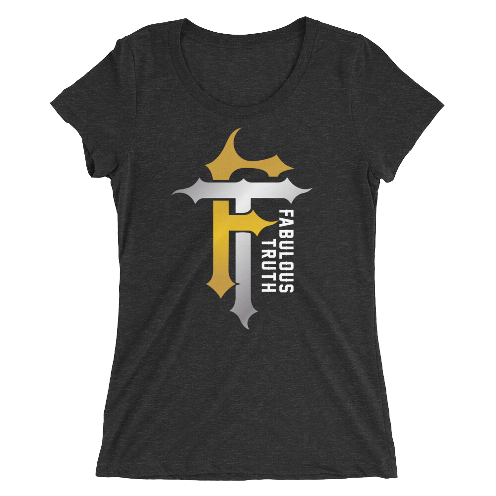 R-Truth & Carmella MMC Fabulous Truth Logo Women's Tri-Blend T-Shirt Pwcatalog
